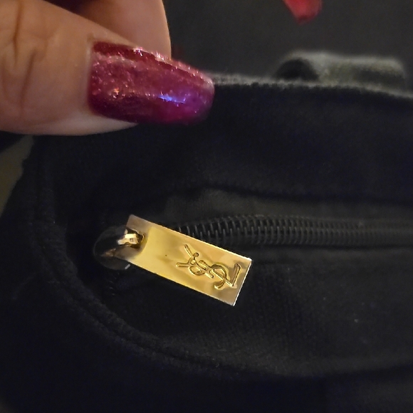 Yves Saint Laurent Black Tote Bag - Picture 4 of 7